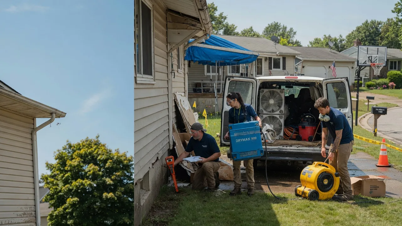 Ceiling Leak Cleanup in Bergoo, WV near me